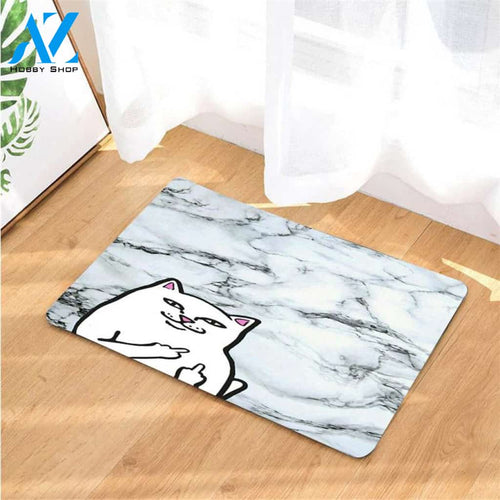 ripndip cat and texture doormats
