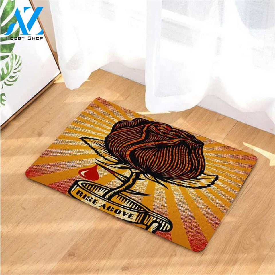 rise above obey roses doormats