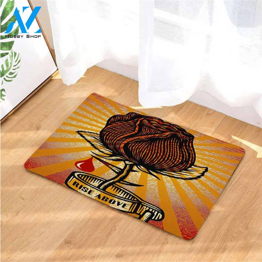 rise above obey roses doormats