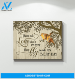 Robin Bird Those We Love Canvas Wall Art Unique Gifts