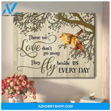 Robin Bird Those We Love Canvas Wall Art Unique Gifts