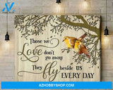 Robin Bird Those We Love Canvas Wall Art Unique Gifts