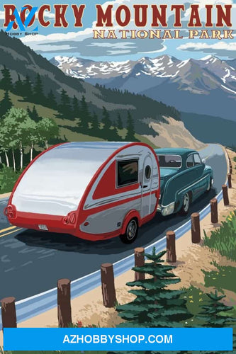 Rocky Mountain National Park Retro Camper
