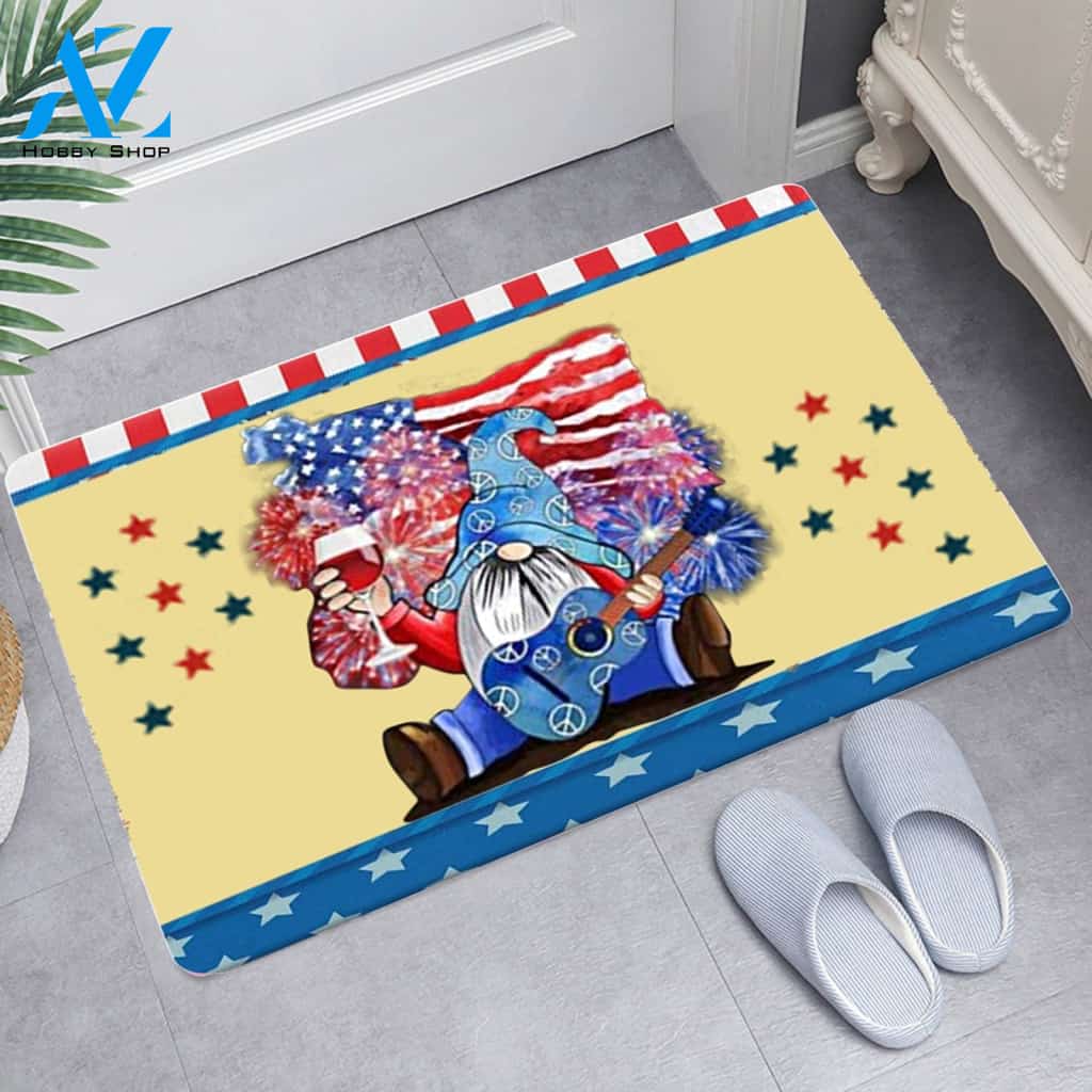 Roliyen Independence Day Welcome Doormats Home Welcome Mat House Warming Gift Home Decor Funny Doormat Gift Idea