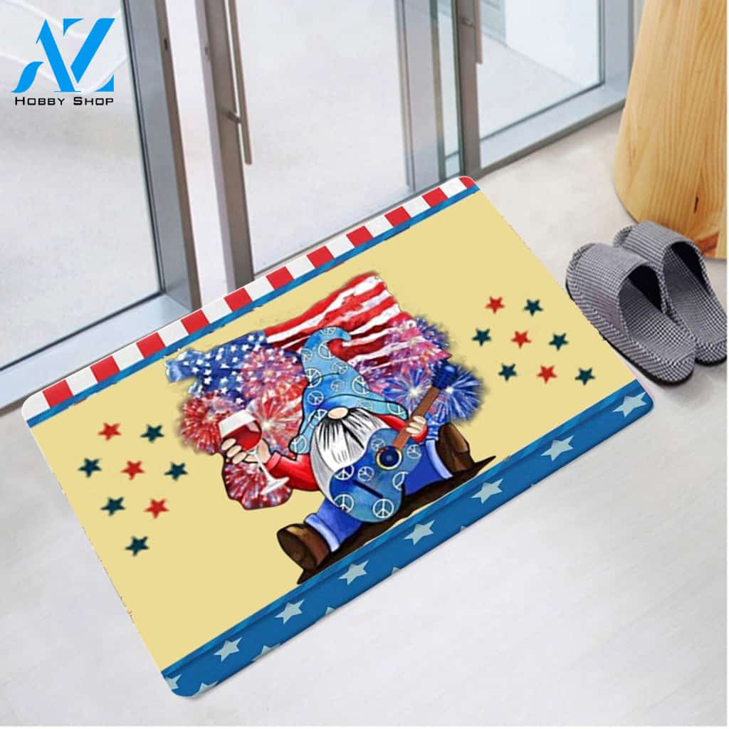 Roliyen Independence Day Welcome Doormats Home Welcome Mat House Warming Gift Home Decor Funny Doormat Gift Idea