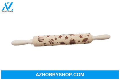 Rolling Pin Christmas Embossing 10Style43Cm