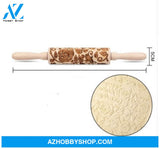 Rolling Pin Christmas Embossing 5Style35Cm