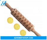 Rolling Pin Christmas Embossing 8Style43Cm