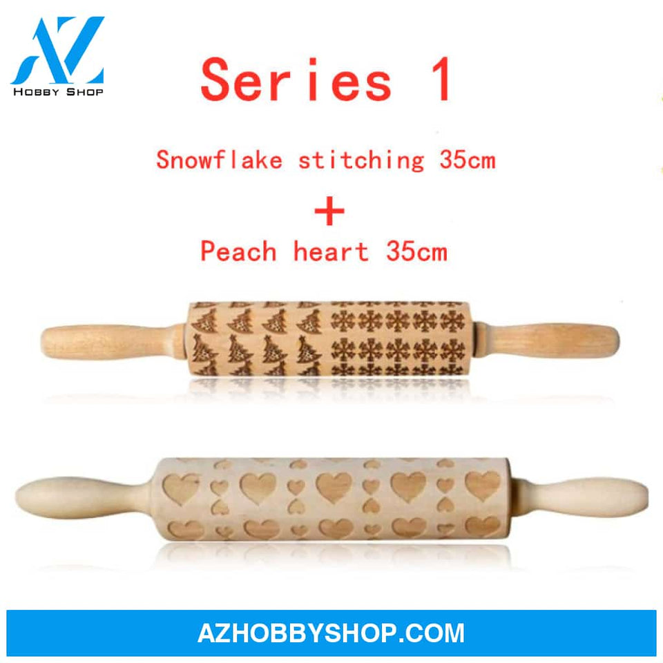 Rolling Pin Christmas Embossing Series1