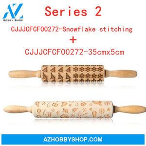 Rolling Pin Christmas Embossing Series2