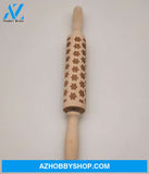 Rolling Pin Christmas Embossing Snowflakes35Cm