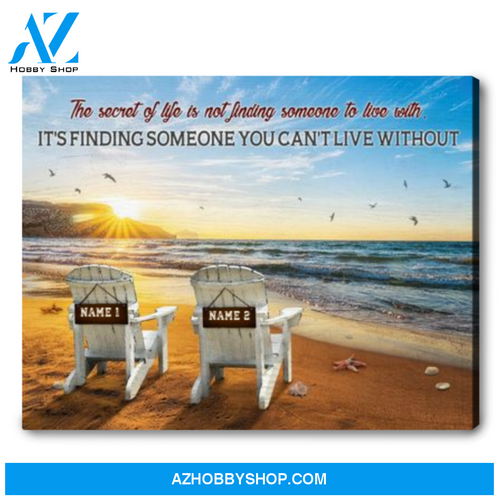 Romantic Gifts For A Couple Multi Landscape Personalized Couple Gift Wall Art