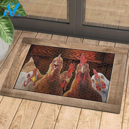 Rooster Chicken Mat | Welcome Mat | House Warming Gift