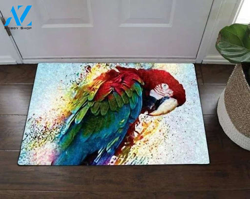 Rosella Parrot Doormat Welcome Mat House Warming Gift Home Decor Funny Doormat Gift Idea