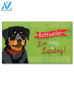 Rottweiler Doormat - 18" x 30"