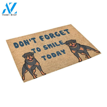 Rottweiler Doormat - Welcome Mat - Home Decor
