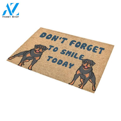 Rottweiler Doormat - Welcome Mat - Home Decor