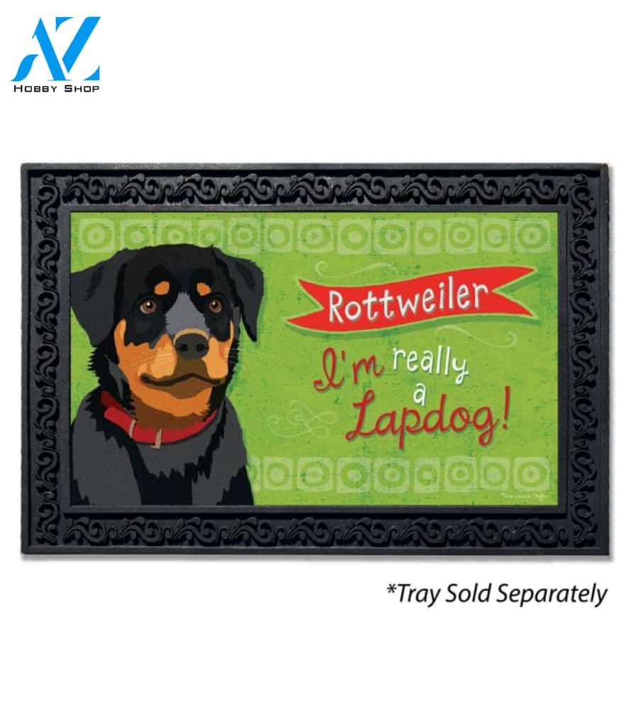 Rottweiler Doormat - 18" x 30"