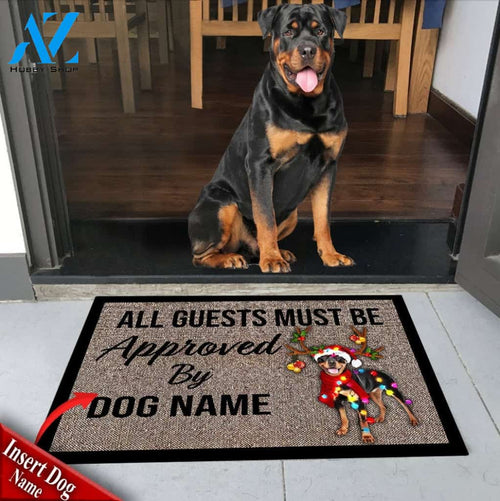 Rottweiler Ds76 DoorMat All Over Printed(6888)