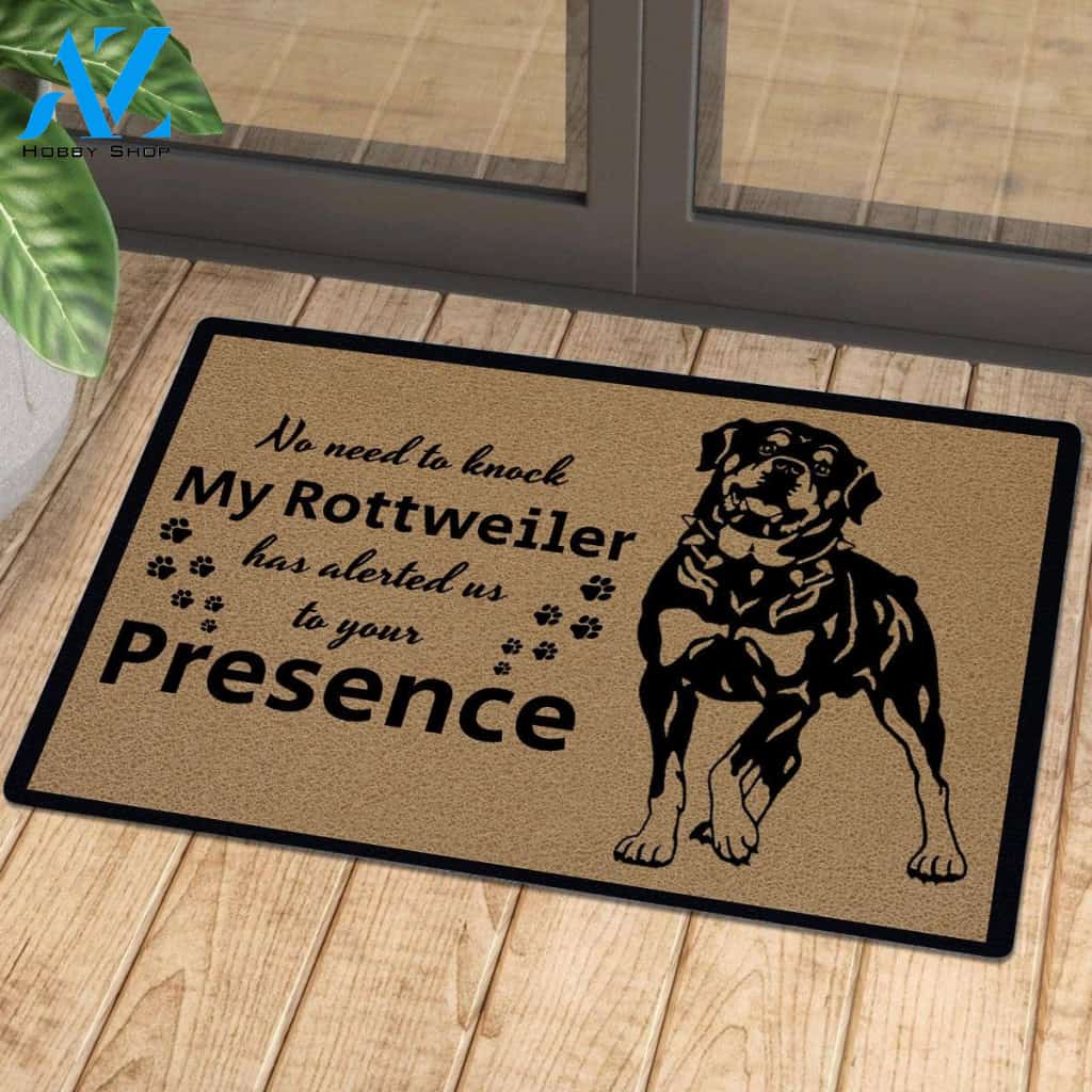 Rottweiler doormat | Welcome Mat | House Warming Gift