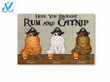 Rum And Catnip Personalized Doormat | Welcome Mat | House Warming Gift