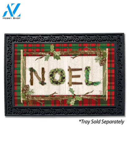 Rustic Noel Doormat - 18" x 30"