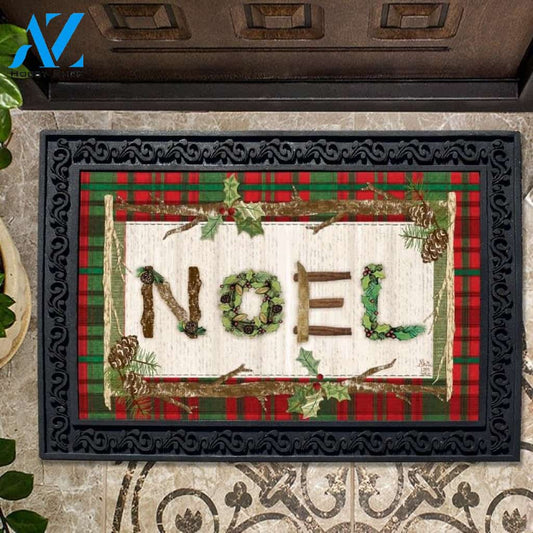 Rustic Noel Doormat - 18" x 30"