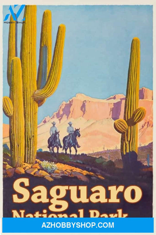 Saguaro National Park Vintage Poster