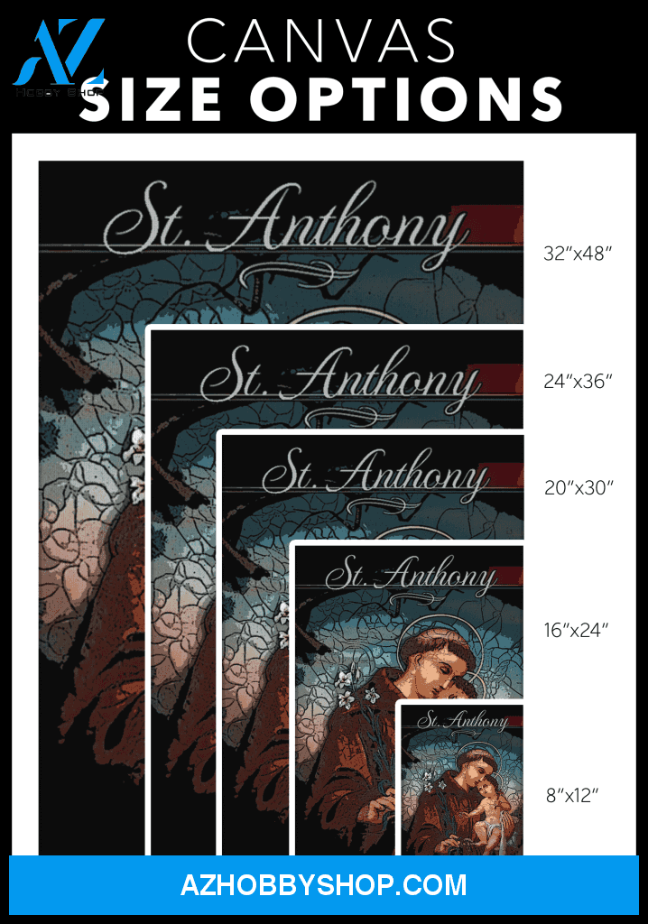 Saint Anthony Canvas Wrap