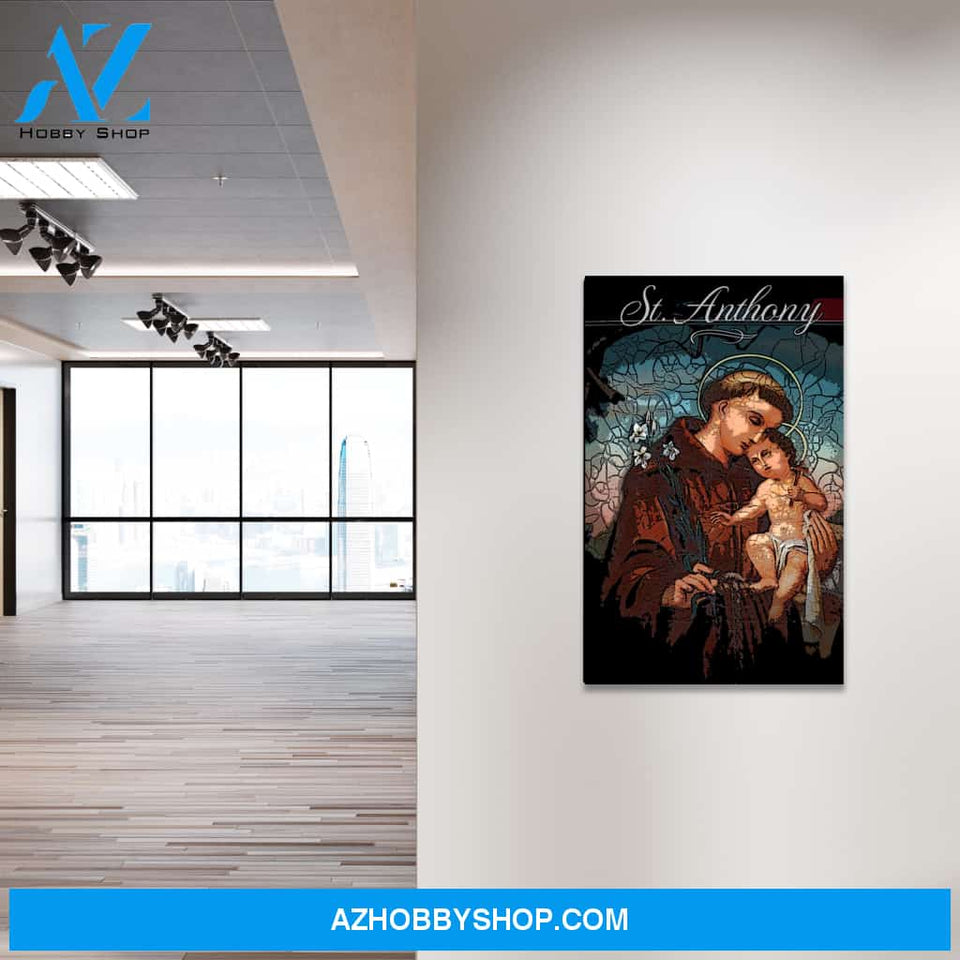 Saint Anthony Canvas Wrap