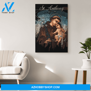 Saint Anthony Canvas Wrap
