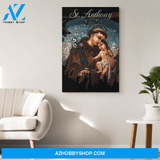 Saint Anthony Canvas Wrap