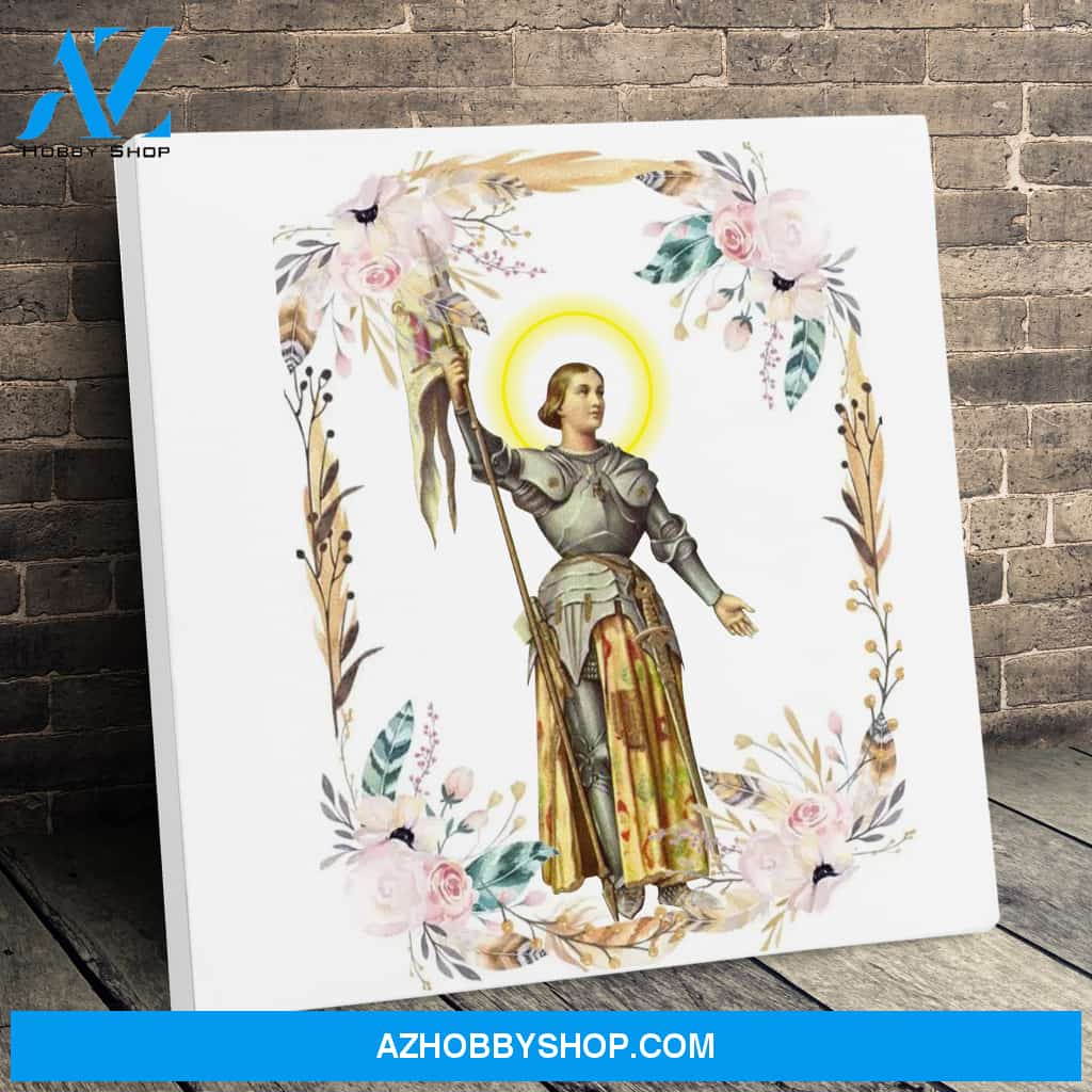Saint Joan of Arc Canvas Wrap