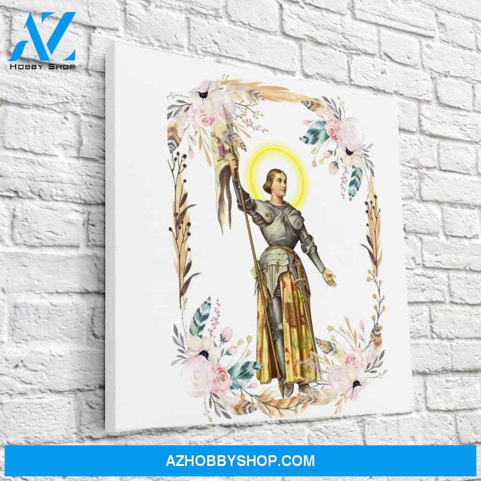 Saint Joan of Arc Canvas Wrap