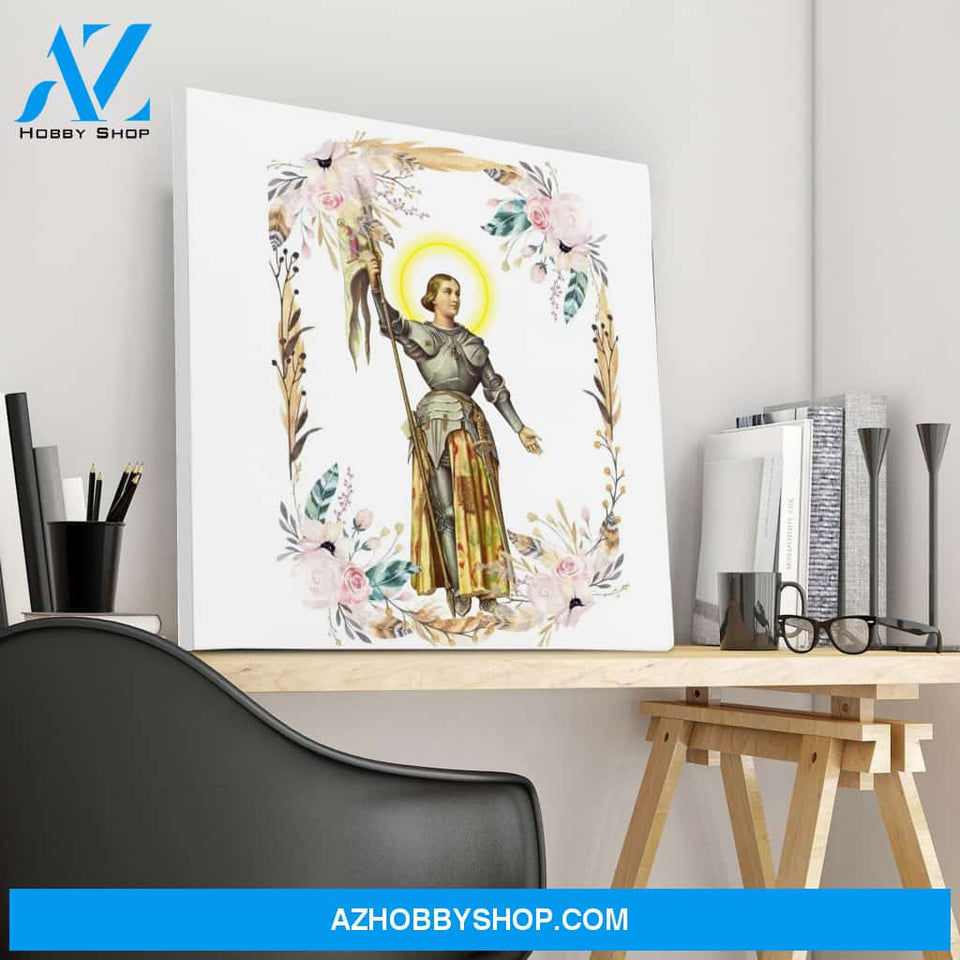 Saint Joan of Arc Canvas Wrap