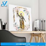Saint Joan of Arc Canvas Wrap
