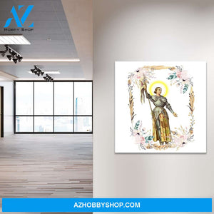Saint Joan of Arc Canvas Wrap