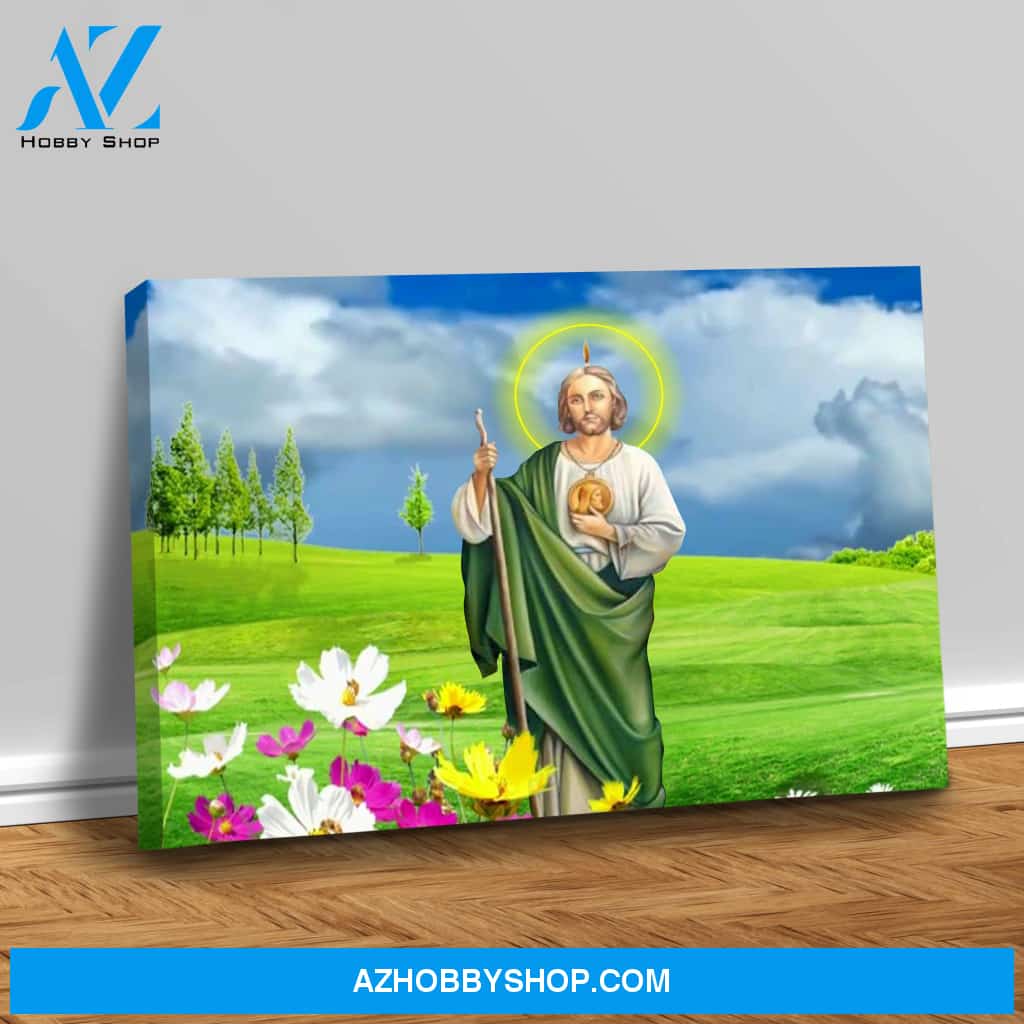 Saint Jude Canvas Art