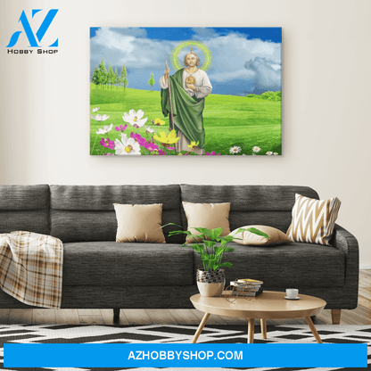 Saint Jude Canvas Art