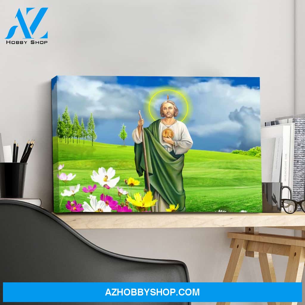 Saint Jude Canvas Art