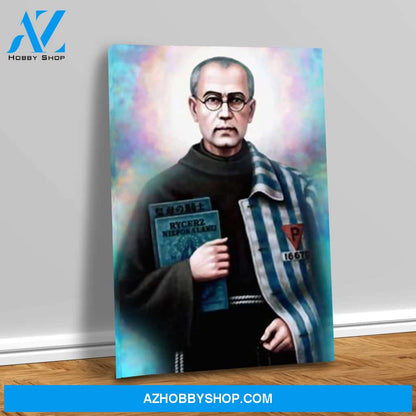 Saint Maximilian Kolbe Canvas Art