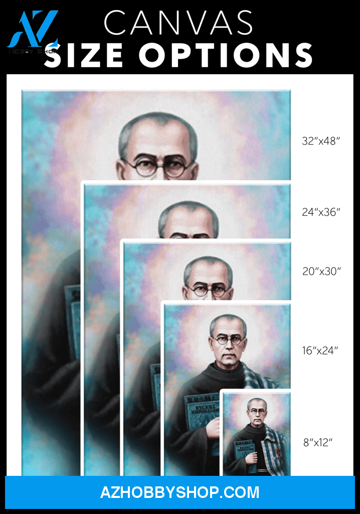 Saint Maximilian Kolbe Canvas Art