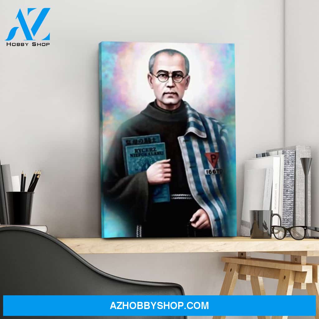 Saint Maximilian Kolbe Canvas Art