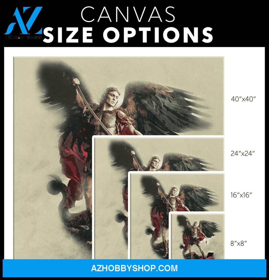 Saint Michael Defeats Satan Canvas Art