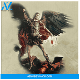 Saint Michael Defeats Satan Canvas Art