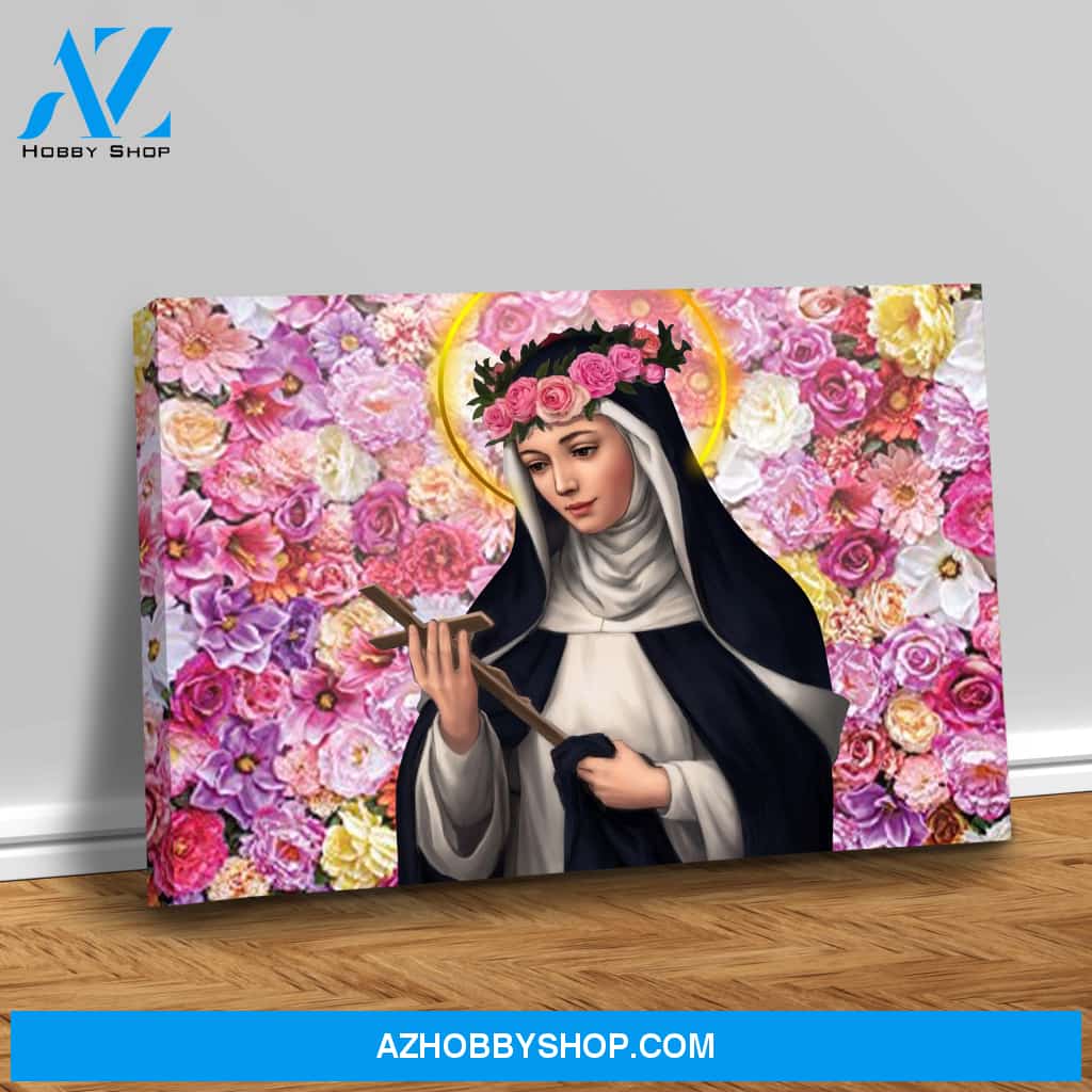 Saint Rita Canvas Art