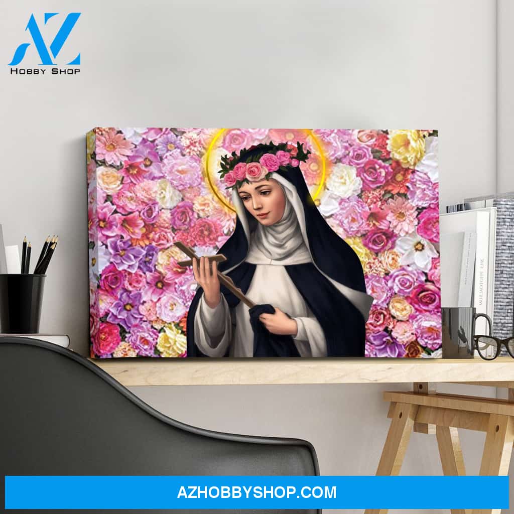 Saint Rita Canvas Art