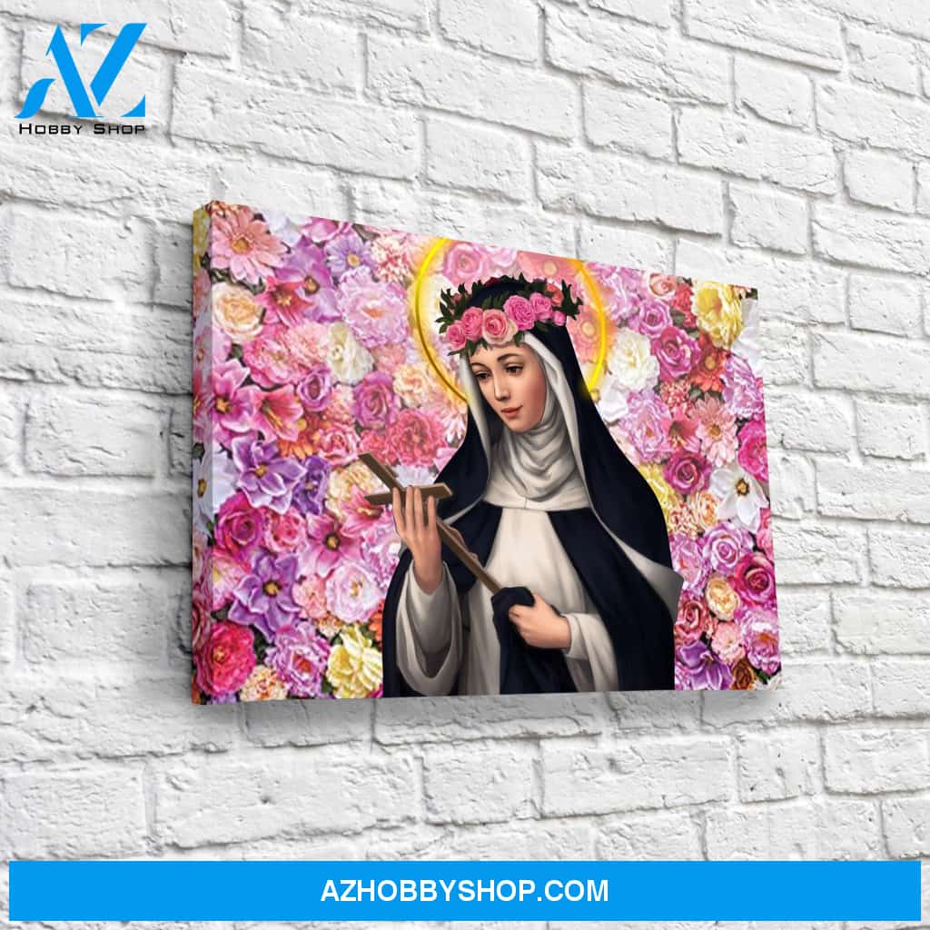 Saint Rita Canvas Art