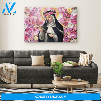 Saint Rita Canvas Art