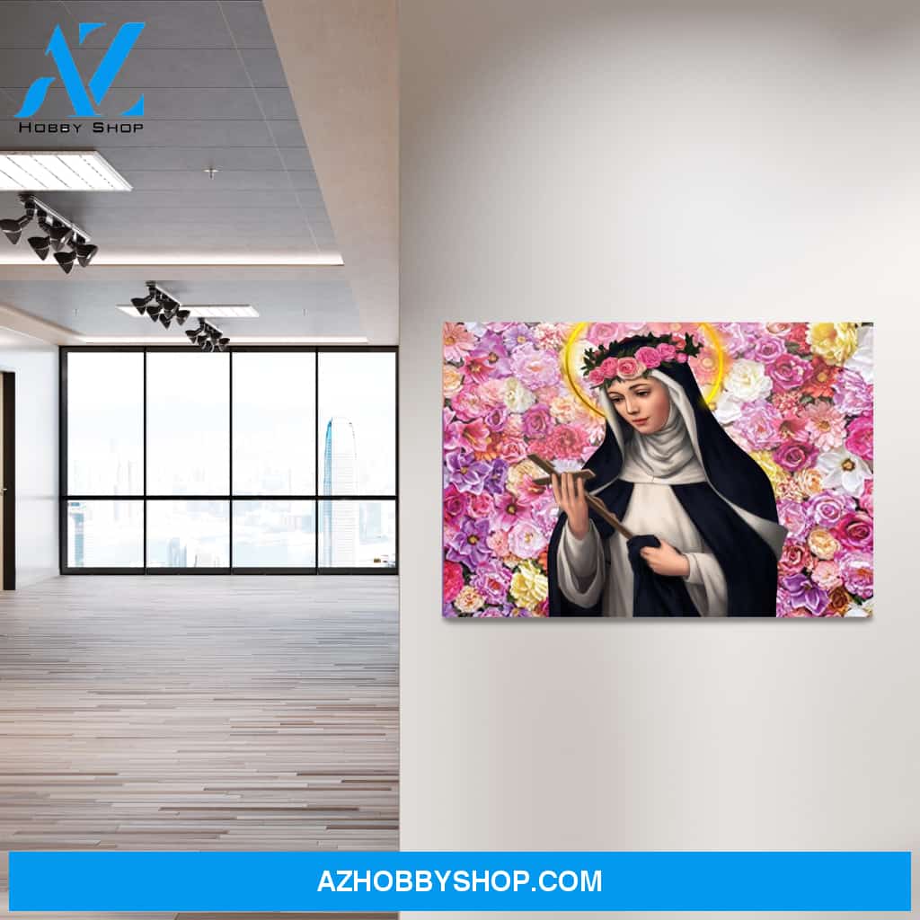 Saint Rita Canvas Art